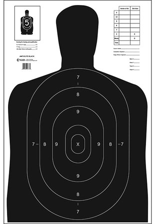 ACTION TGT B27E BLK 100PK
