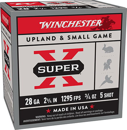 WIN X285       SUPER-X     28 2.75 5SH   3/4 25/10