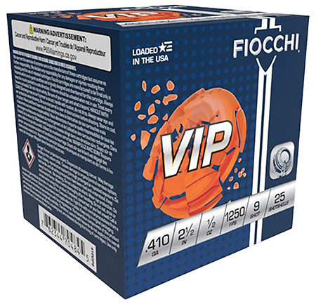 FIOCCHI 410GA PREMIUM TARGET 2-1/2" 1/2OZ #9 1250