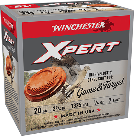 XPERT GAME & TARGET 20 GAUGE 2-3/4'' #7 SHOT