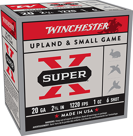 WIN X206       SUPER-X     20 2.75 6SH   1OZ 25/10