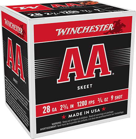 WIN AA289      AA TARGET  28 2.75 9SH  3/4 25/10