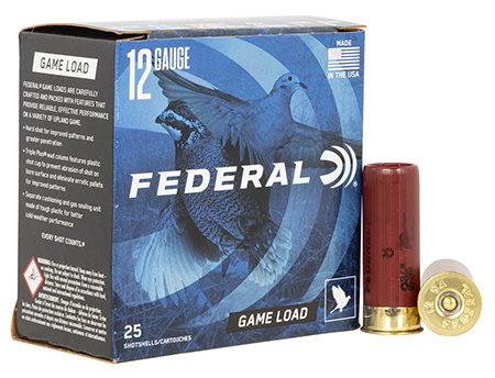 FED H1218     GAMESHK    12 2.75 8SHT    1OZ 25/10