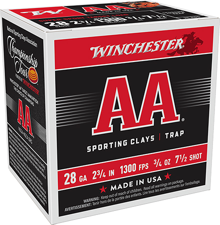WIN AASC287    AA SPT CLY 28 2.75 7.5  3/4 25/10