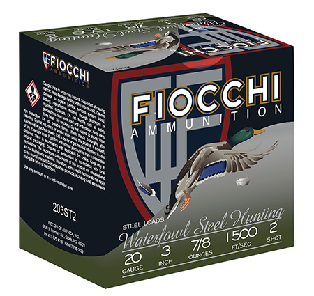 FIO 203ST2    WATERFOWL  20 3IN   2  STL 7/8 25/10