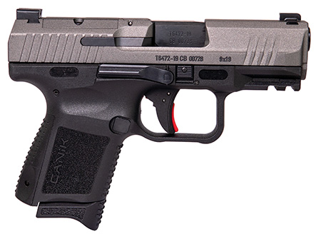 CENT CANIK TP9 ELITE SC 9MM 3.6 TUNGSTEN 12/15R
