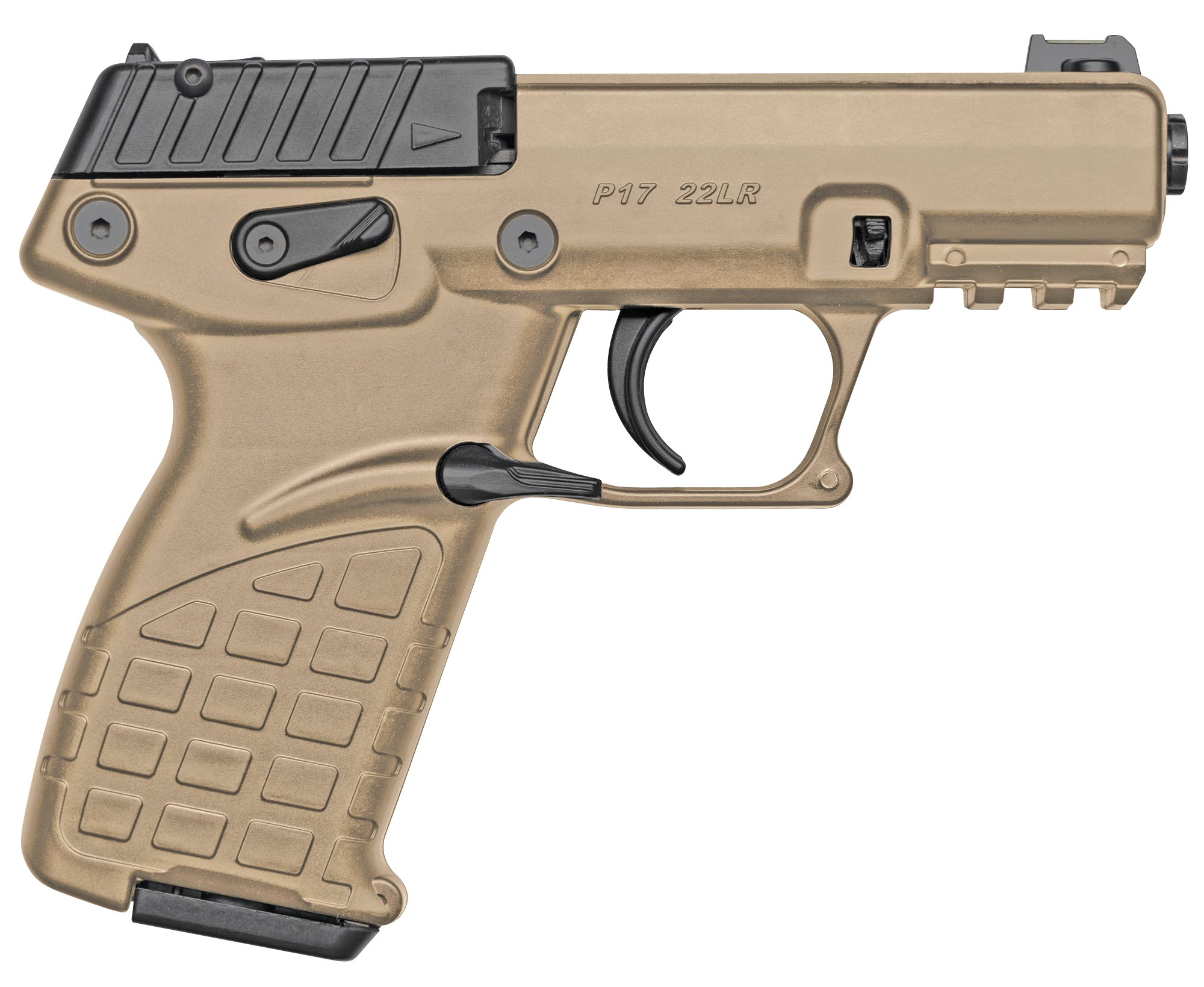 KELTEC P17 3.8" 22LR 16RD TAN