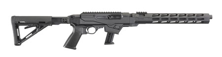 RUGER PC CARB 9MM 17RD 16" THRD FLT