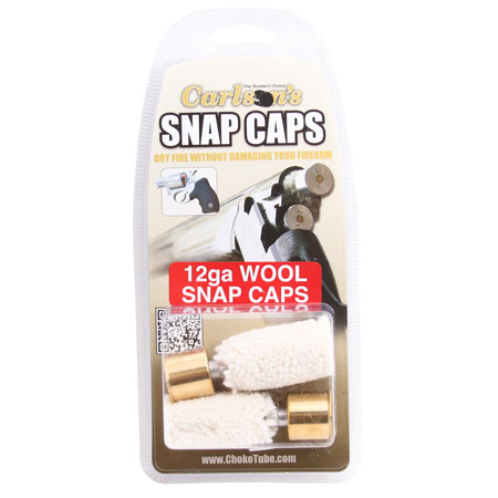 CARLSON'S SNAP CAPS: BRASS/ WOOL 12GA