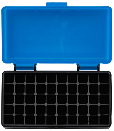 401 - .380 Cal./9mm 50rd Blue/Black ammo box
