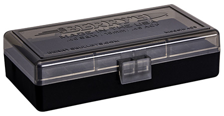 408 - .40 S&W/.45 ACP 50rd Smoke/Black ammo box