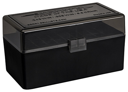 409 - .243/.308 Cal. 50rd Smoke/Black ammo box