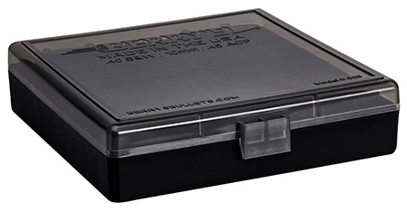 008 - .40 S&W/.45 Cal. 100rd Smoke/Black ammo box