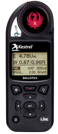 KEST 0857BLBLKRUG RUG5700 WETHR METR W/LINK BLACK