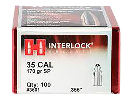 INTERLOCK® 35 CALIBER (0.355'') SPIRE POINT RIFLE BULLETS