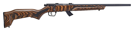SAV MARK II MINIMALIST 22LR 18" BRN