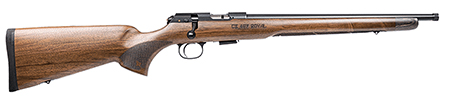 CZ 457 ROYAL 22LR RIFLE 16.5" THREADED BBL, AMERICAN STYLE WALNUT STOCK, 5RD MAGAZINE
