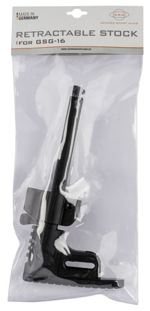 GSG GER4020108 OEM Replacement Stock Black Synthetic Retractable with Stor-img-1