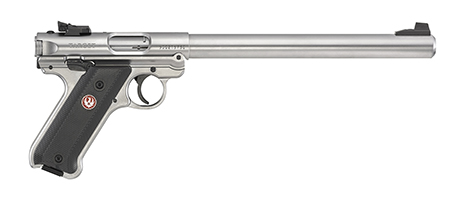 RUGER MRK IV TARGET 22LR 10" 10RD SS