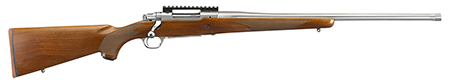 RUGER HAWKEYE HUNTER 7MM REM MAG BOLT RFL 24" STS THRDED BBL, AMERICAN WALNUT 3RD