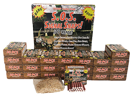 TAN SOS   SIGNAL SNAPS      480 QTY     24 CS