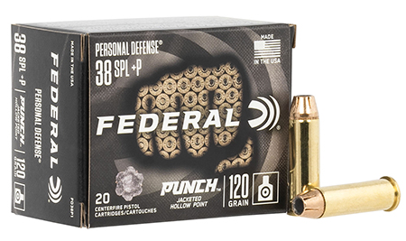 FDR 38SP+P 120GR PUNCH JHP 20R