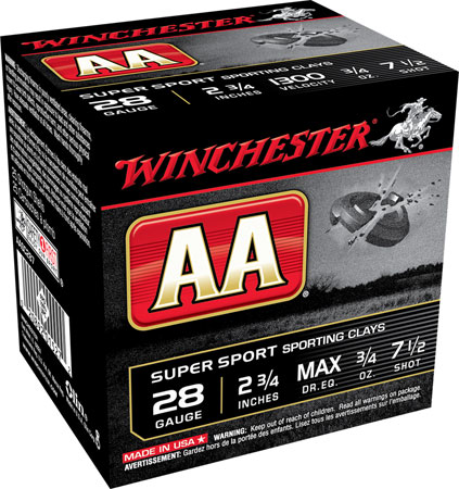 WIN AASC287VP  AA SPT CLY 28 2.75 7.5  3/4 100/5