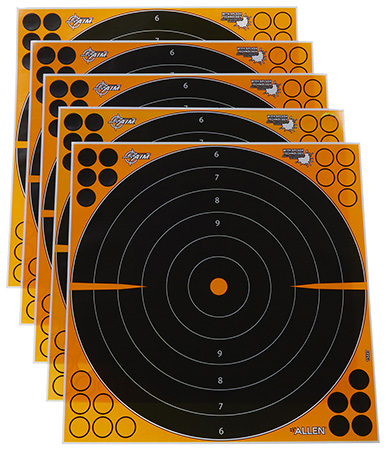 ALLEN EZ AIM 16"X16" BULLSEYE 5PK
