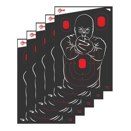 ALLEN EZ AIM 12"X18" BAD GUY 5PK