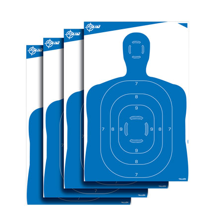 ALLEN EZ AIM 23"X35" SILHOUETTE 4PK