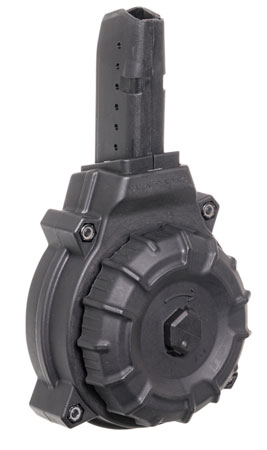 Magazine AR-15 9mm Glock Style Drum 50rd