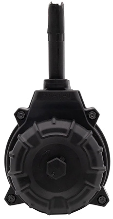 Magazine Glock 43 9mm Blk Poly Drum 50rd