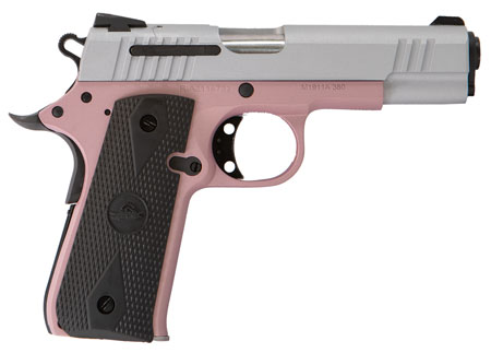 Citadel CIT380ROSE M1911 Baby Compact Frame 380 ACP 7+1, 3.75" Stainless S-img-0