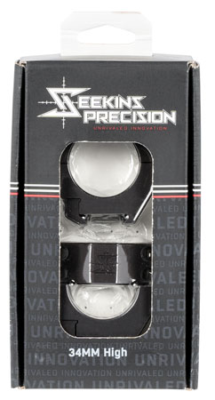 SEEKINS 34MM TUBE 1.00" HIGH 4CAP