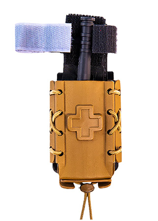 HSGI 11TQK0CB KYDEX TOURNIQUET TACO U-MOUNT BROWN