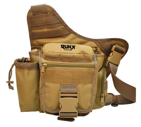 ATI SINGLE STRAP SLING BAG TAN RUKX GEAR
