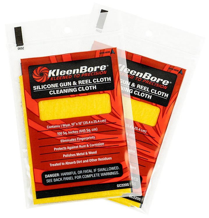 KleenBore Silicone Gun & Reel Cloth - 10 pk