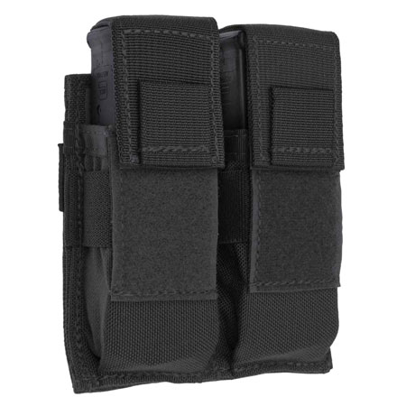 TACSHIELD T3602BK DBL  UNIVERSAL  PSTL M-POUCH BK