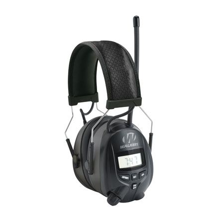 GSM WALKERS DIGITAL AM/FM/RADIO MUFF BLACK ( 4 PER CASE)