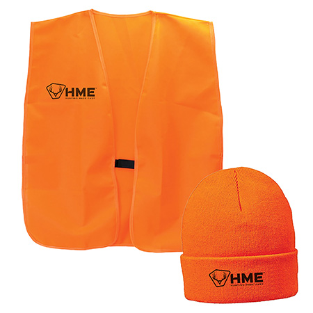 HME VESTKC-OR      ORANGE VEST/BEANIE