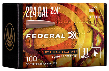 FED FB224F1     BULL .224  90FUS SP    100/4