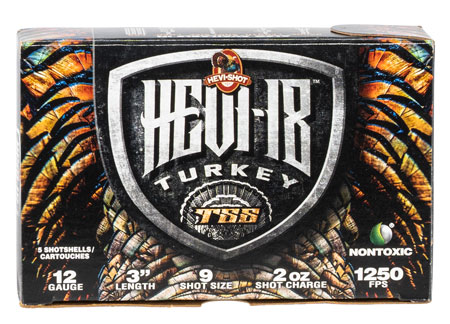 HEVI-SHOT HEVI-18 TSS TURKEY 12GA 3IN 2OZ #9 5 RD/BX 10 BX/CS