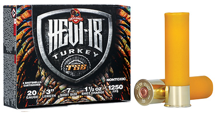HEVI Shot TSS Turkey 20 ga 3" #7 1-1/2 oz 1250fps 5RD