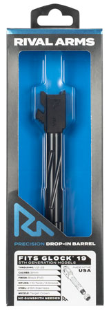 Rival Arms Barrel GLOCK19 GEN5 V1 THRD BLK