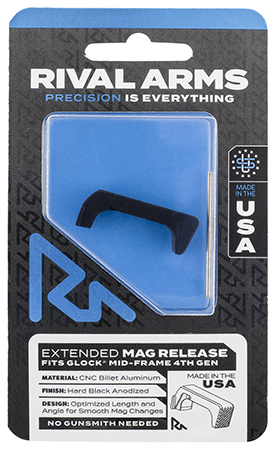 RIVAL RA72G002A    MAG RELEASE EXT GLOCK GEN4 BLK