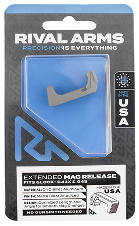 RIVAL RA72G004D    MAG RELEASE EXT G43X / G48 STL