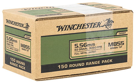 USA 5.56MM M855 62gr Green Tip 150/bx