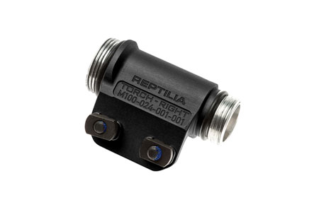 Reptilia TORCH 3V/CR123 M-LOK Light Body Right Side - Black