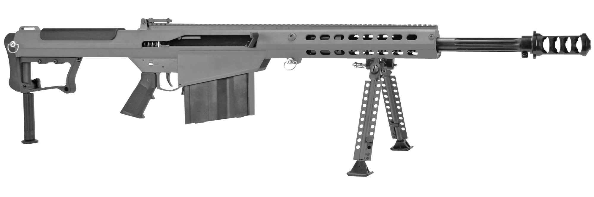 BARR M107A1 50BMG 20 TUNGSTEN GRY