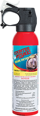 AMK 15067024 COUNTER ASSAULT BEAR SPRAY 8.1